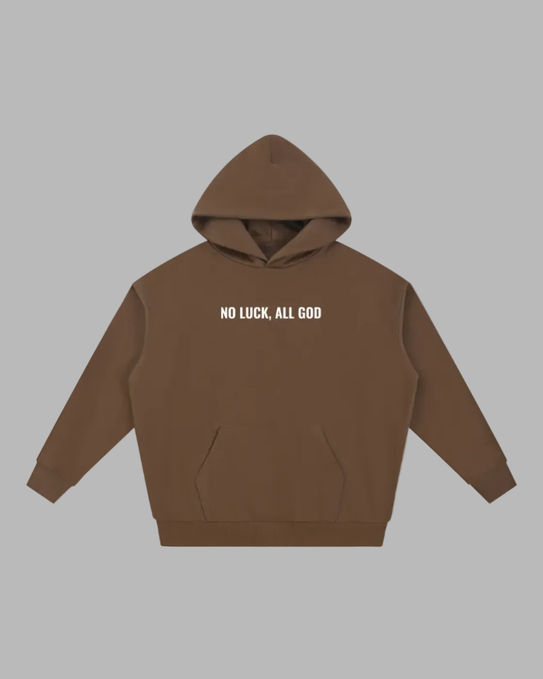 No Luck, All God Hoodie (Heavyweight)