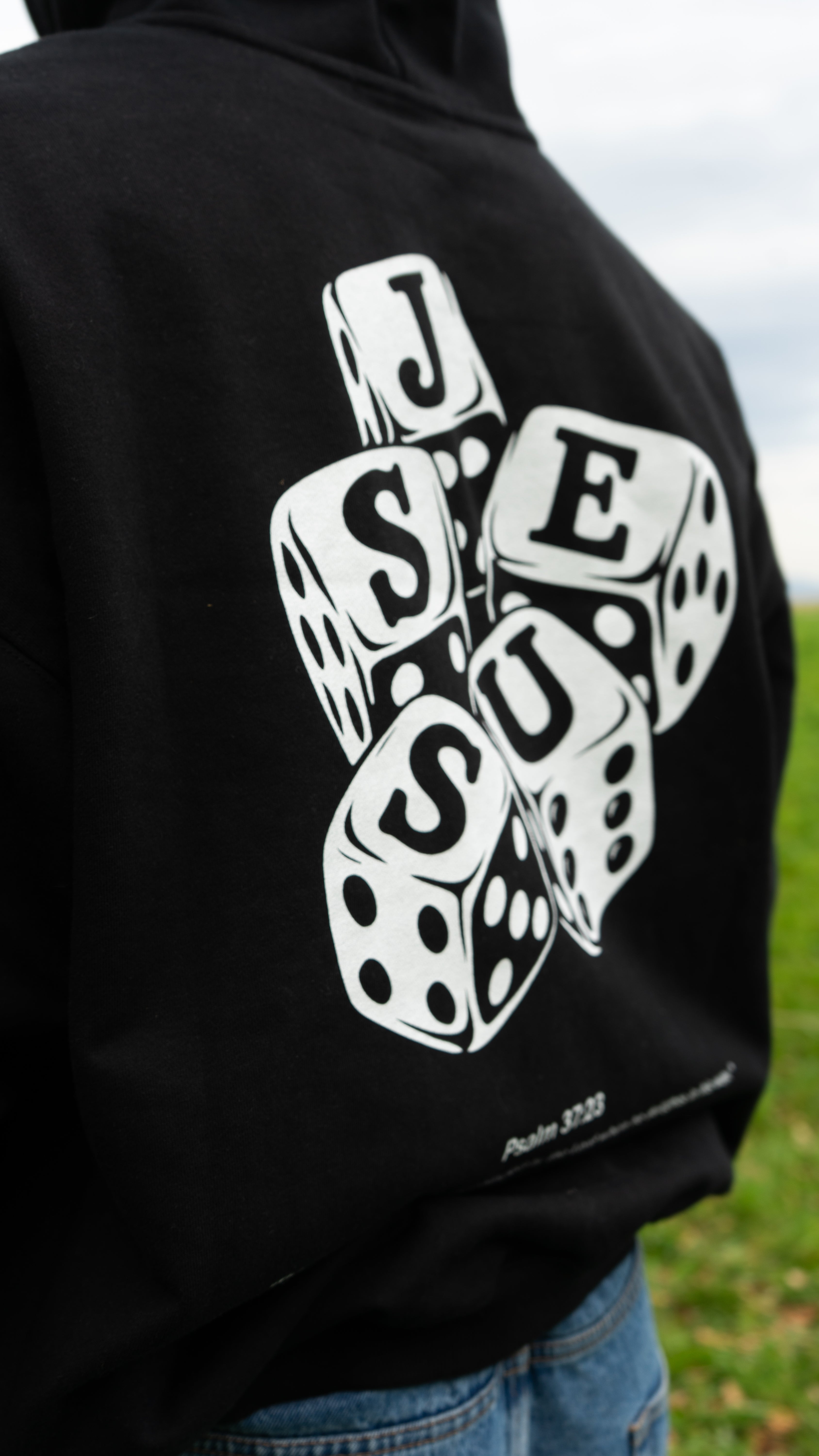 No Luck, All God Hoodie (Heavyweight)